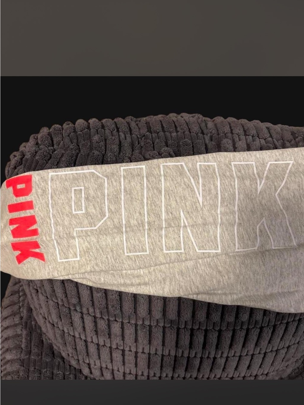 PINK Victoria's Secret Graphic Long Sleeve Top - Picture 5 of 6